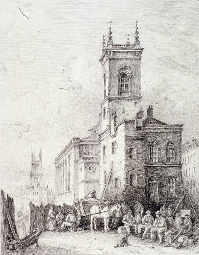 Viaduc de Holborn, Londres, vers 1865 - Robert Kent Thomas
