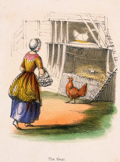 Le Nid, vers 1845 - Robert Kent Thomas