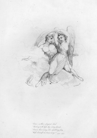 Anacréon, Ode LXXVI (gravure) - Robert Kerr (after) Porter