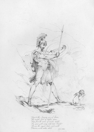 Anacréon, Ode XXVIII - Robert Kerr (after) Porter