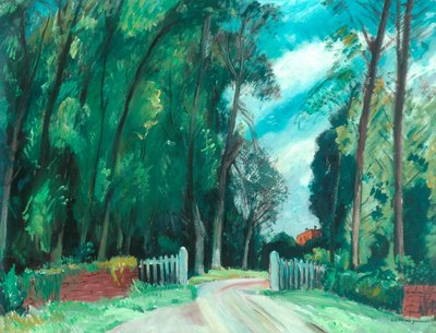 La porte du manoir, vers 1942-43 - Robert Kirkland Jamieson