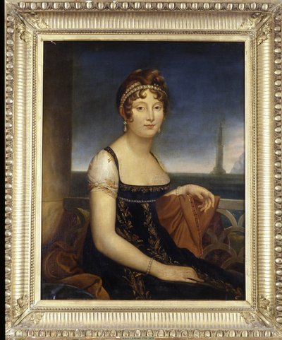 Marie-Paulette dite Pauline Bonaparte, princesse Borghèse (sœur de Napoléon Ier) - par Robert Lefèvre (1756-1830) - Robert Lefevre