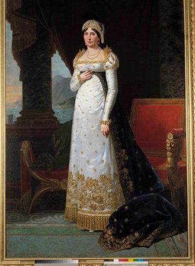 Portrait en pied de Laetitia Bonaparte - Robert Lefevre