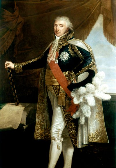 Portrait du maréchal Charles-Pierre-François Augereau - Robert Lefevre