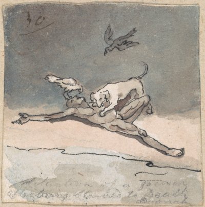 Scène de famine - Robert Mabon