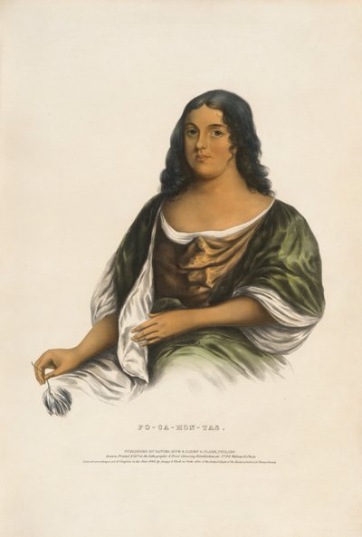 Pocahontas (vers 1595-1617) - Robert Matthew Sully