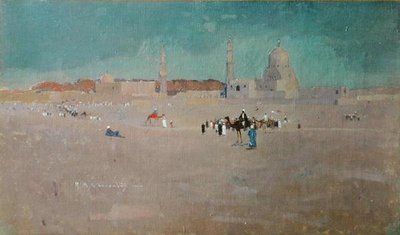 Une scène en Égypte, c.1890 - Robert McGowan Coventry
