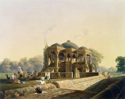 Ancien temple à Hulwud, du Volume I de 