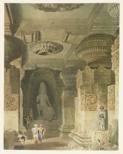 Intérieur du Temple de la Grotte d