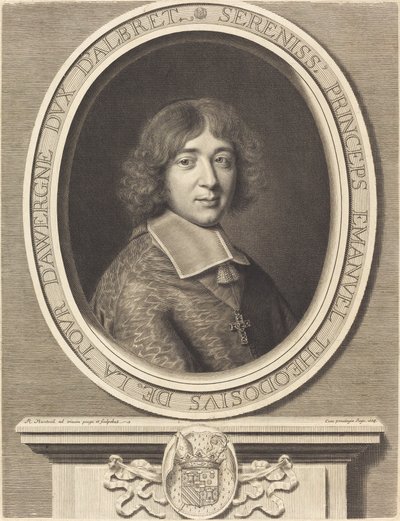 Cardinal de Bouillon - Robert Nanteuil