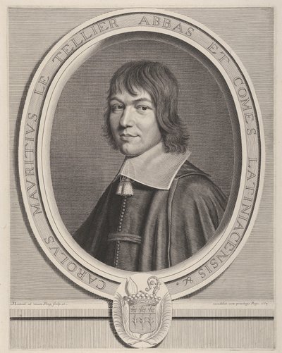 Charles-Maurice Le Tellier, 1663 - Robert Nanteuil