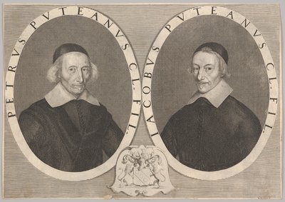 Double portrait de Pierre et Jacques Dupuy - Robert Nanteuil
