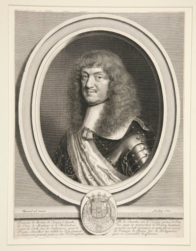 François de Bonne, Le Maréchal de Créquy, duc de Lesdiguières (1624-1687) - Robert Nanteuil