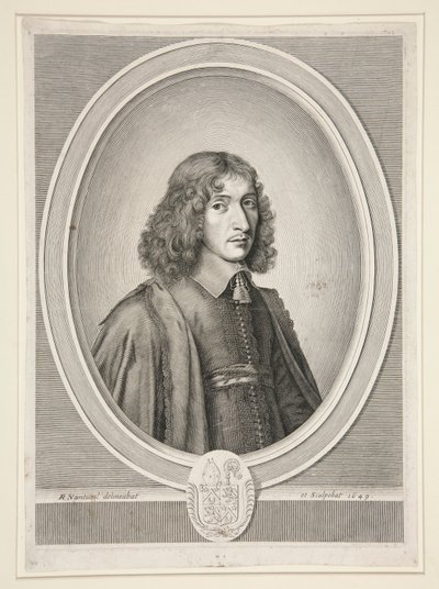 François Molé, Abbé de Sainte-Croix de Bordeaux, puis Maître des Requêtes (1625-1712) - Robert Nanteuil