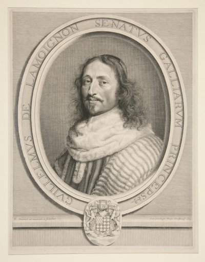 Guillaume de Lamoignon, Marquis de Baville - Robert Nanteuil
