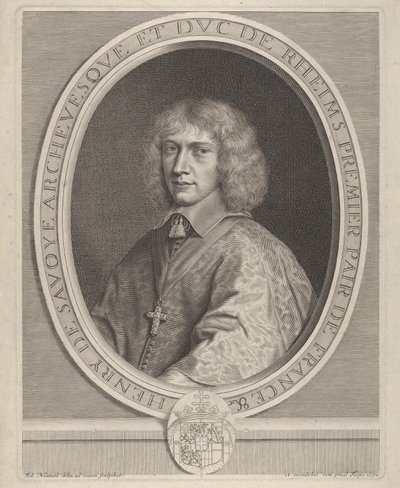 Henri II de Savoie, vers 1651 - Robert Nanteuil