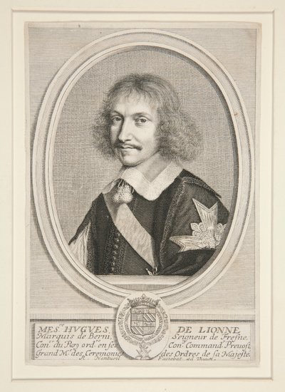 Hugues de Lionne, Marquis de Berni (1611-1671) - Robert Nanteuil