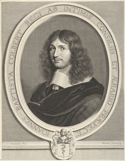 Jean-Baptiste Colbert - Robert Nanteuil