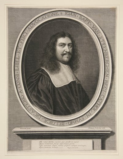 Jean Baptiste van Steenberghen, Conseiller du Roi au Conseil de Flandre - Robert Nanteuil