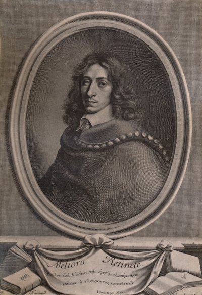 John Evelyn, écrivain anglais, jardinier et diariste, vers 1650, 1894 - Robert Nanteuil
