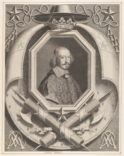 Le Cardinal Jules Mazarin, 1659 - Robert Nanteuil