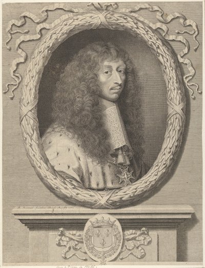 Louis II de Bourbon, Prince de Condé, 1662 - Robert Nanteuil