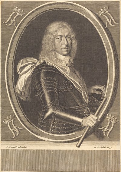 Louis de Bourbon-Vendôme, Duc de Mercoeur - Robert Nanteuil