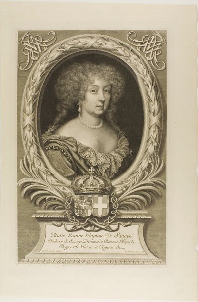 Marie Jeanne Baptiste de Savoye - Robert Nanteuil