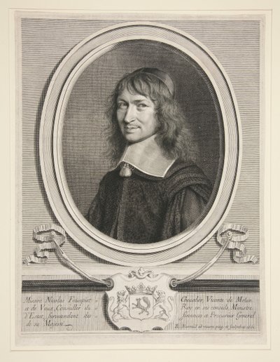 Nicolas Fouquet (Foucquet), vicomte de Melun et de Vaux - Robert Nanteuil