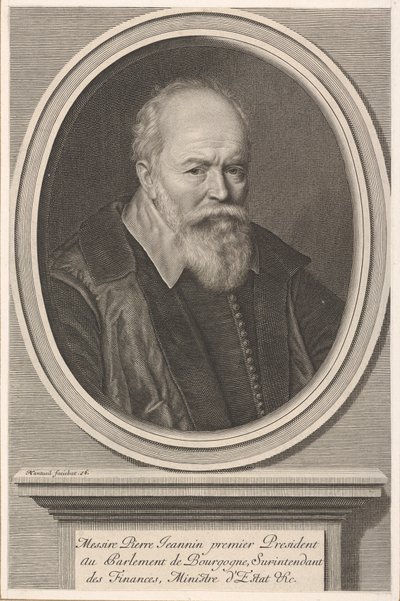 Pierre Jeannin, ca. 1656 - Robert Nanteuil