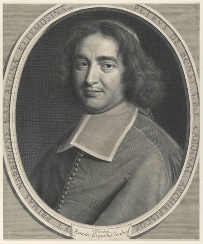 Pierre de Bonzi, Cardinal, Archevêque de Narbonne - Robert Nanteuil