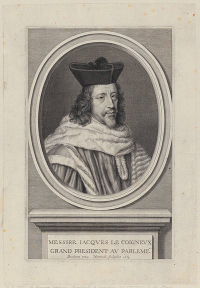 Portrait de Jacques Le Coigneux - Robert Nanteuil