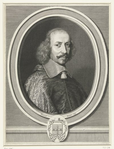 Portrait du cardinal Mazarin, 1655 - Robert Nanteuil