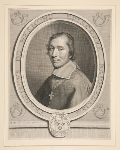 Portrait de François-Théodore de Nesmond, Président à mortier au Parlement de Paris - Robert Nanteuil