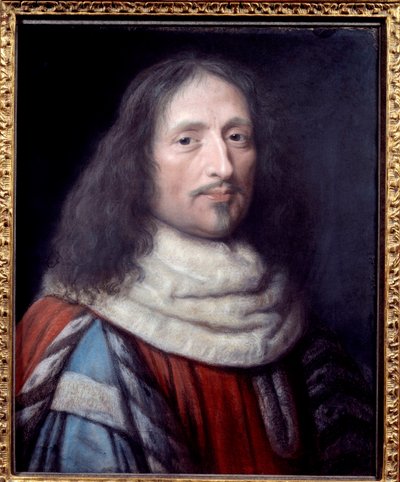 Portrait de Guillaume de Lamoignon (1617-1677) Premier Président du Parlement de Paris - Robert Nanteuil