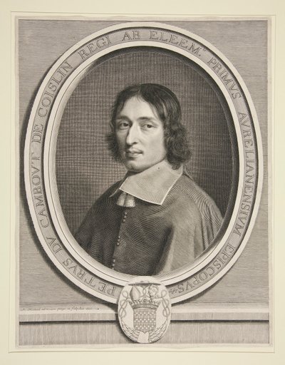 Portrait du Cardinal de Coislin - Robert Nanteuil