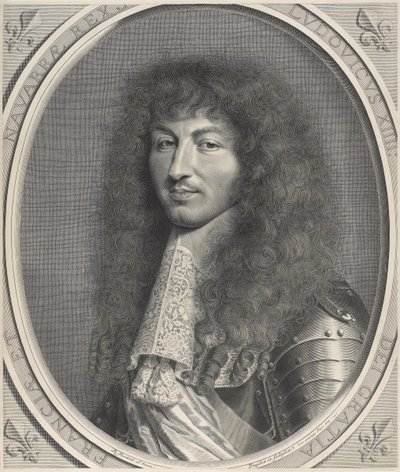 Portrait de Louis XIV - Robert Nanteuil