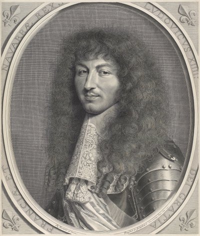 Portrait de Louis XIV - Robert Nanteuil
