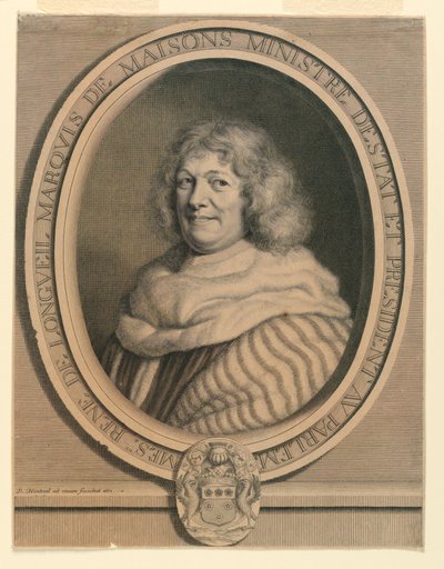 Portrait du Marquis de Longveil - Robert Nanteuil