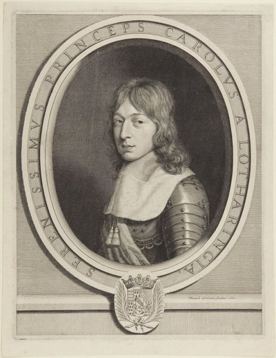 Le prince Charles de Lorraine - 1660 - Robert Nanteuil