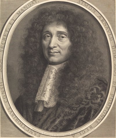 Simon Arnauld, Le Marquis de Pomponne - Robert Nanteuil