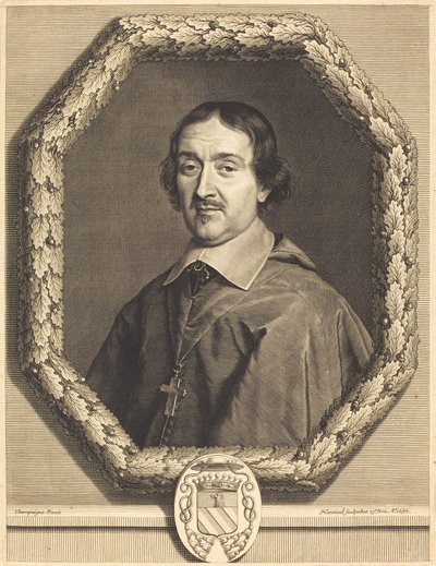 François Servien - Robert Nanteuil after Philippe de Champaigne
