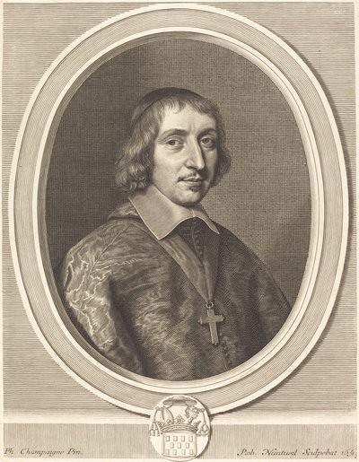 Philibert-Emmanuel de Beaumanoir Lavardin - Robert Nanteuil after Philippe de Champaigne