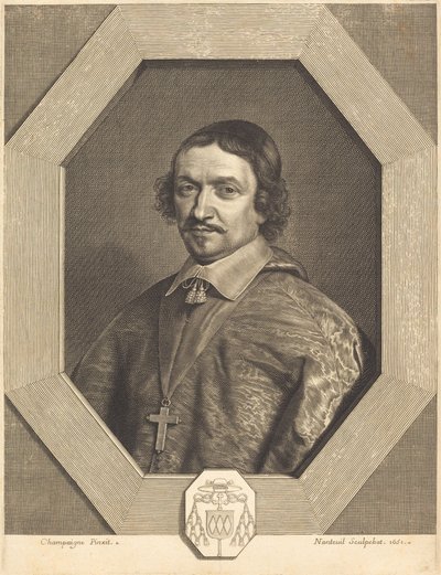 Victor Bouthillier - Robert Nanteuil after Philippe de Champaigne