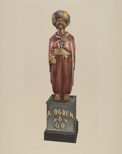 Figure de magasin de cigares - Robert Pohle