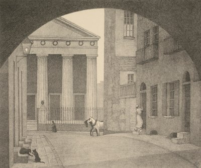 Une église de Londres - Robert Polhill Bevan