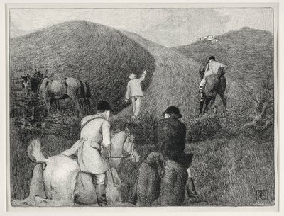 Scène de chasse - Robert Polhill Bevan