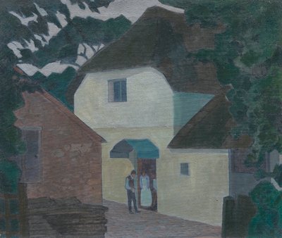Le visiteur au moulin - Robert Polhill Bevan