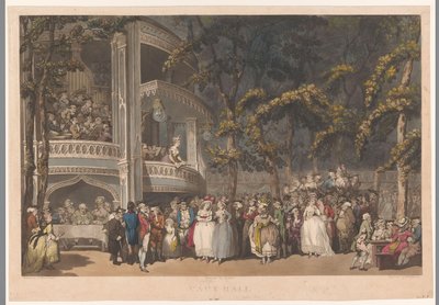 Jardins de Vauxhall à Londres - Robert Pollard (I)