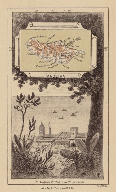 Madère (gravure) - Robert Pritchett